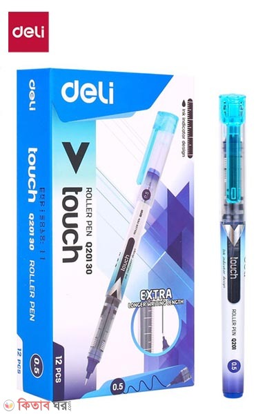 Deli Roller Pen V touch BLUE (1 pcs)- EQ20130 (Deli Roller Pen V touch BLUE (1 pcs)- EQ20130)