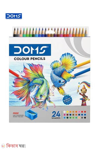 Doms 24 Color Pencils - Multicolour (Doms 24 Color Pencils - Multicolour)