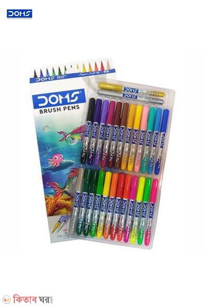Doms Brush Pens – Set 26Pc (Doms Brush Pens – Set 26Pc)