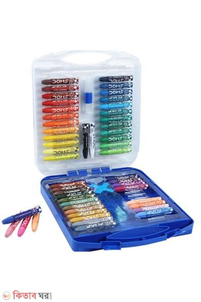 DOMS Oil Pastels Plastic Box 50Pec. (DOMS Oil Pastels Plastic Box 50Pec.)