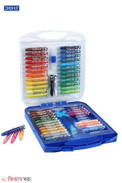 DOMS Oil Pastels Plastic Box 25Pec. (DOMS Oil Pastels Plastic Box 25Pec.)