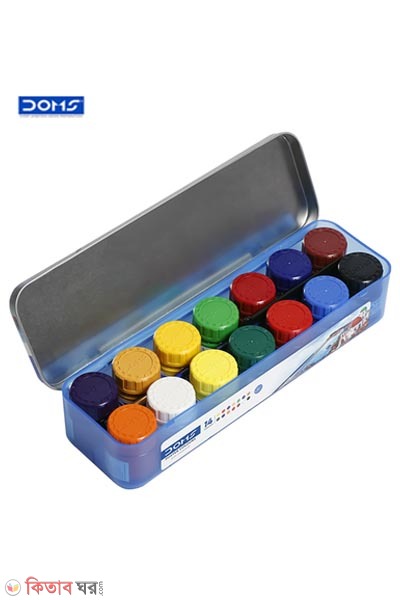 DOMS Poster Color 14 Shades 10ml Box (DOMS Poster Color 14 Shades 10ml Box)