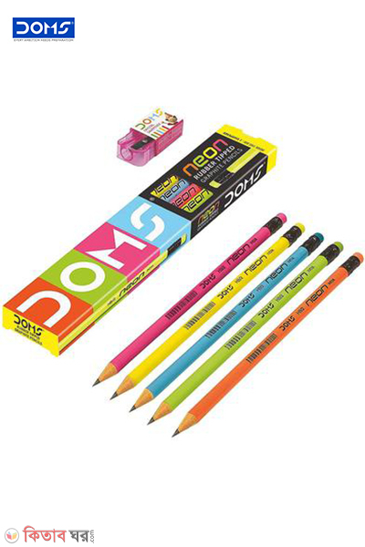 Doms Neon Pencil - 1 Box (Doms Neon Pencil - 1 Box)
