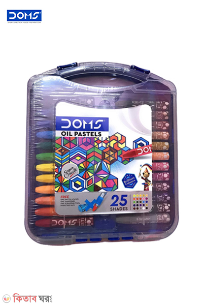 Doms Oil Pastels 25 Color Box For Artists (Doms Oil Pastels 25 Color Box For Artists)