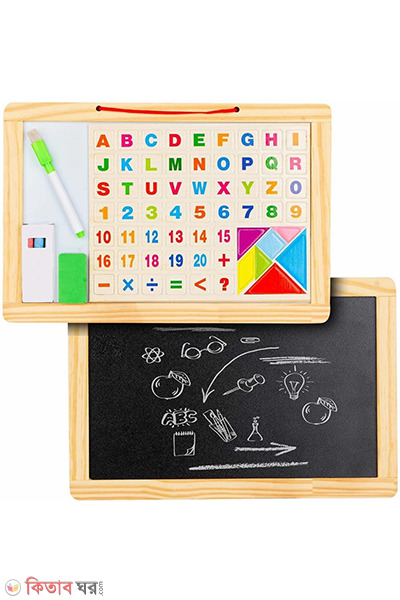 Wooden Magnetic Board Alphabet Number (large) (Wooden Magnetic Board Alphabet Number (large))