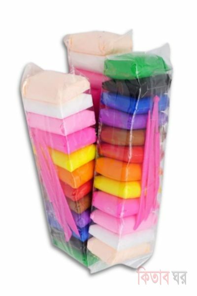 Clay Bachchader matir khelna (3Pack) (ক্লে বাচ্চাদের মাটির খেলনা (৩ প্যাকেট))
