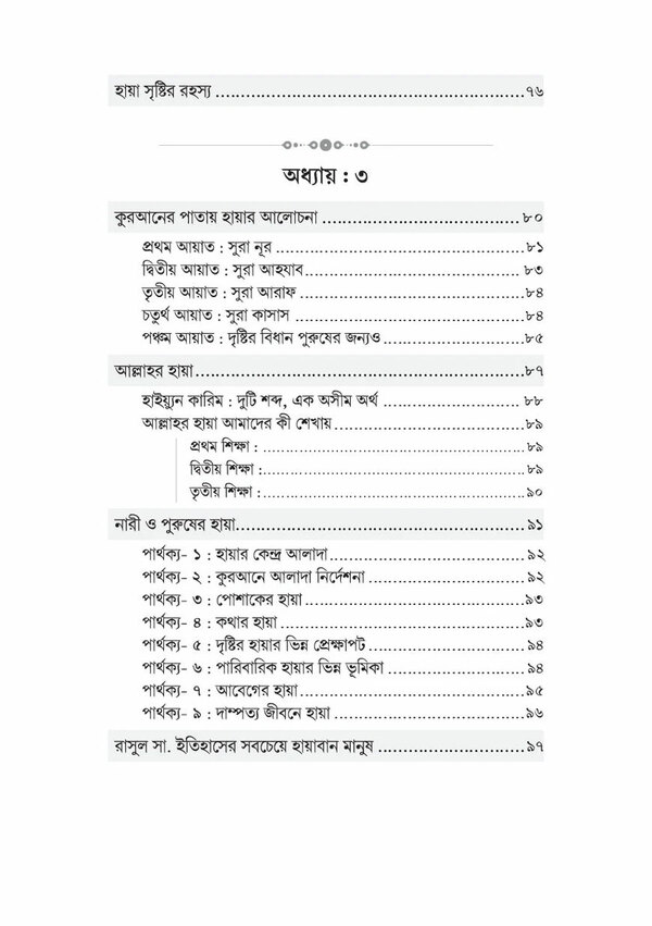 Haya: Muminer Narir Olongkar (হায়া : মুমিন নারীর অলংকার)